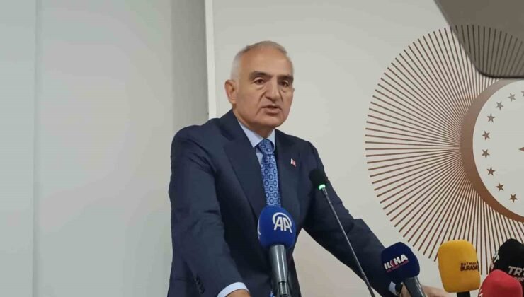 Bakan Mehmet Nuri Ersoy: “Batman’a 24 yılda 474 milyon liralık kültür ve turizm yatırımı yaptık”