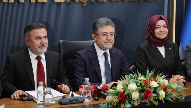 Bakan Yumaklı: “459 su ve sulama tesisi için 110 milyar liralık yatırım yapılacak”