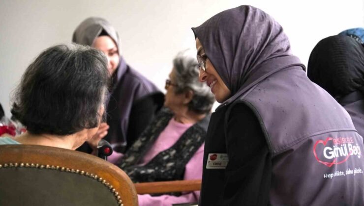 Başiskele’de “Gönül Bağı” gönüllüleri huzurevi sakinleriyle buluştu