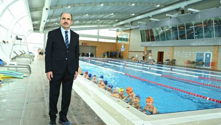 Başkan Altay: “Hedefimiz 31 ilçemizin tamamında ilkokul üçüncü sınıf öğrencilerine yüzme öğretmek”