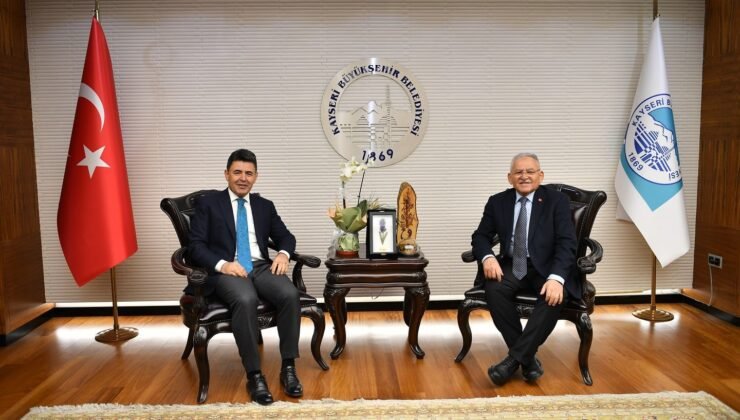 Başkan Büyükkılıç, Bakan Yardımcısı Poyraz ve Genel Müdür Eyigün’ü konuk etti