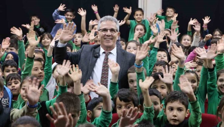 Başkan Tetik öğrencilere belediyeciliği anlattı