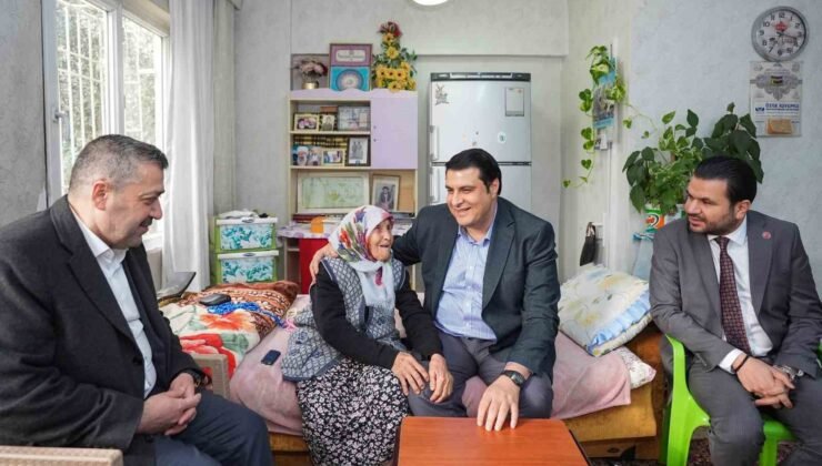 Başkan Yılmaz’dan engel tanımayan hizmet