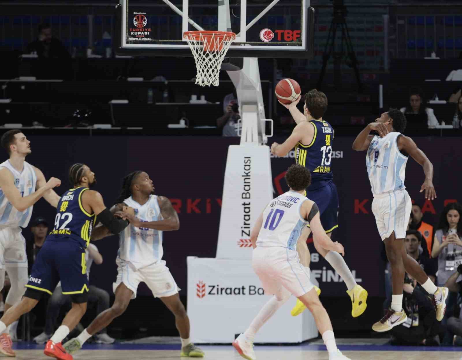 Basketbol Erkekler Ziraat Bankası Türkiye Kupası’nda finalistler belli oldu