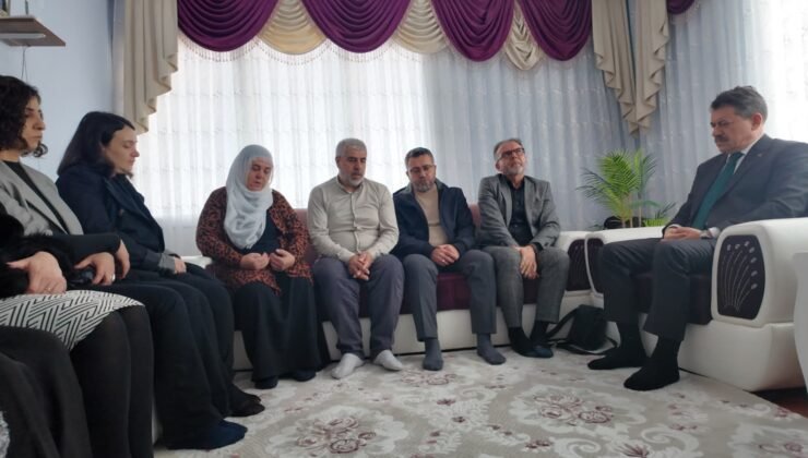 Başsavcı Ali Yeldan’dan, Mihriban Yılmaz’ın ailesine taziye ziyareti