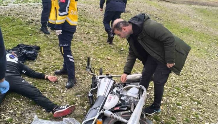 Batman’da motosiklet kazası: 1 yaralı