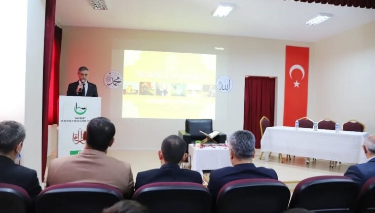 Bayburt’ta imam hatip ortaokulları arasında mesleki yarışmalar düzenlendi