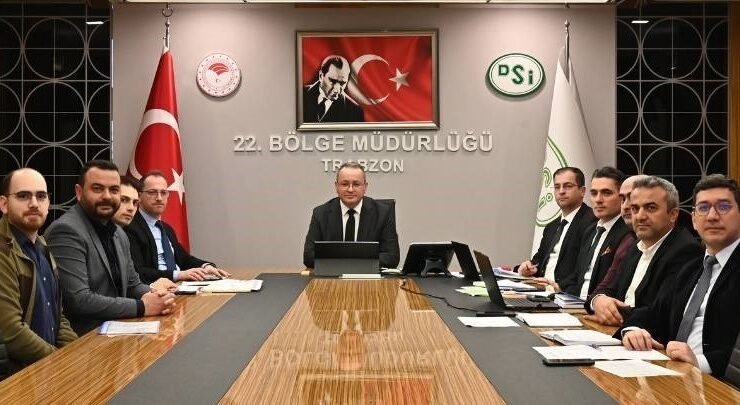 Bayburt’taki taşkın kontrol projelerinin son durumu toplantıda değerlendirildi