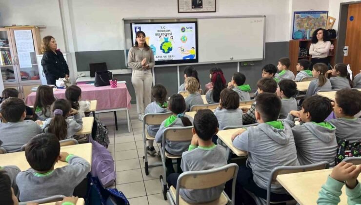 Belediyeden çocuklara sıfır atık eğitimi