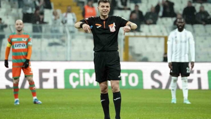Beşiktaş – Alanyaspor maçının VAR’ı Ümit Öztürk oldu