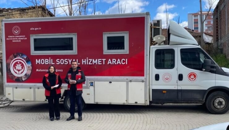 Bilecik’te ‘Yerinde Sosyal Hizmet Programı’ kapsamında saha çalışması
