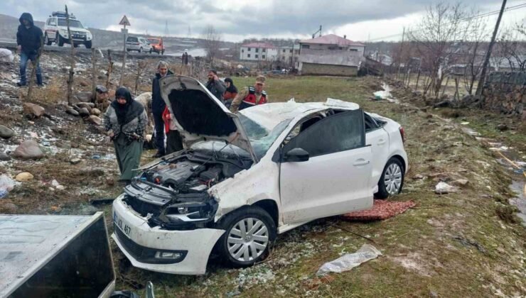 Bingöl’de trafik kazası: 7 yaralı