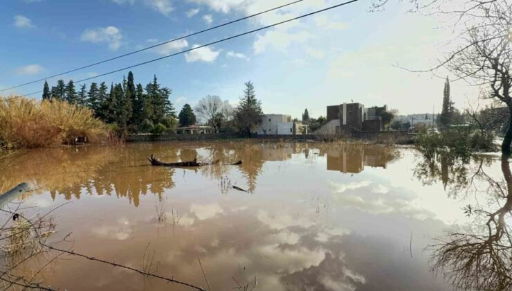 Bodrum’da selin tablosu gün ağarınca ortaya çıktı