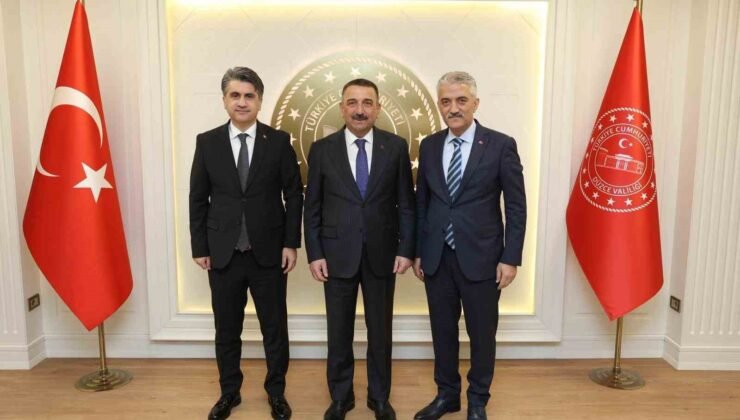 Bolu ve Zonguldak Valileri Düzce’de