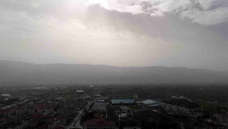 Bolu’da toz taşınımı etkili oluyor