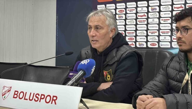 Boluspor – İstanbulspor maçının ardından