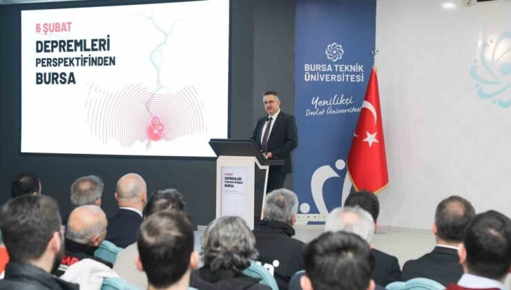 BTÜ’de deprem konuşuldu: Bursa depremde en büyük hasarı alabilecek ilk 5 ilden biri