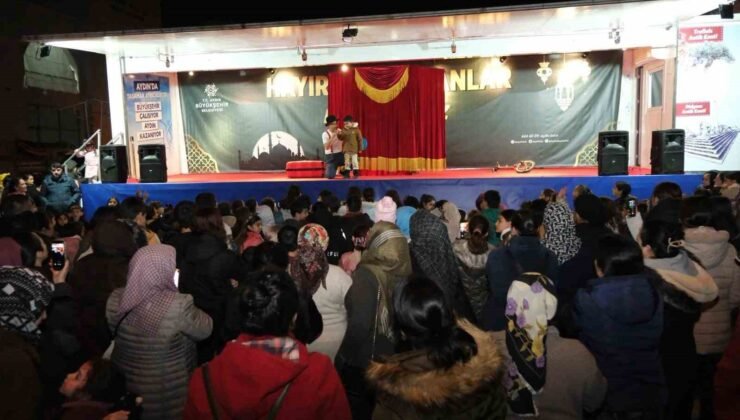 Buharkent’te vatandaşlar Büyükşehir Belediyesi’nin Ramazan etkinlikleri ile buluştu