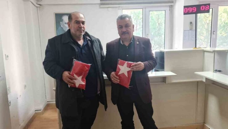 Buldanlı üreticilerden bayrak kampanyası