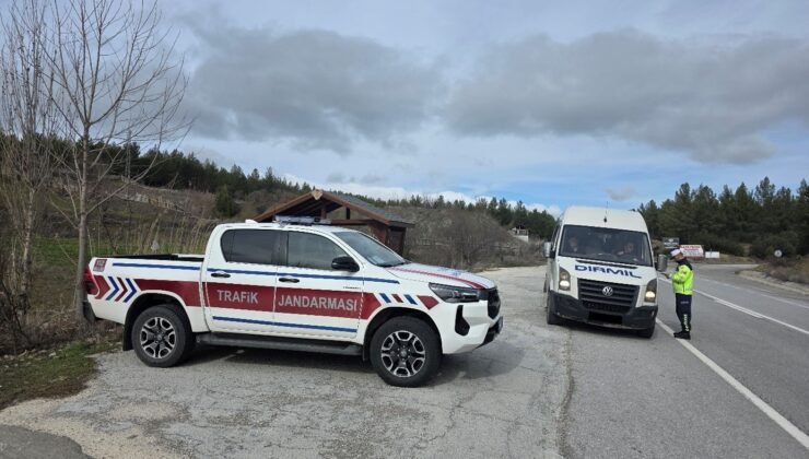 Burdur’da 84 araç trafikten men edildi