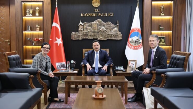 Büyükelçi Gabriele Juen’den Vali Çiçek’e ziyaret