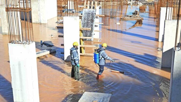 Büyükşehir’den haşere ve vektörlere karşı kış mücadelesi