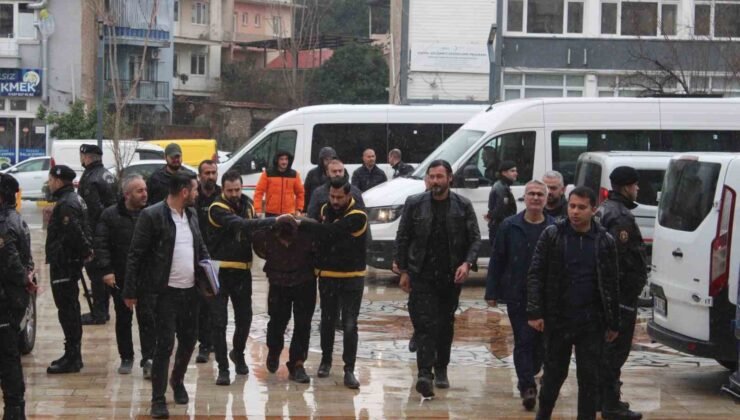 Çakaloğlu cinayetinin şüphelisi adliyeye sevk edildi