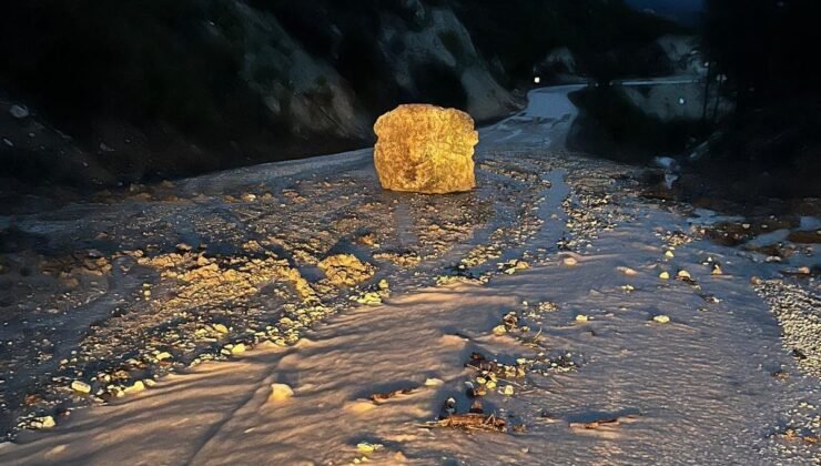 Çameli’nde sel ve heyelana karşı yoğun mesai
