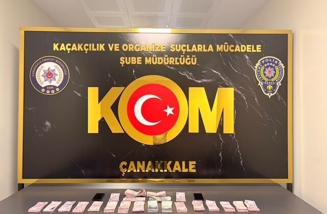 Çanakkale’de tefecilik, yağma ve kaçakçılık operasyonuna 2 tutuklama