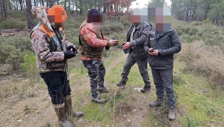 Çanakkale’de yasa dışı avcılık yapan 7 kişiye 98 bin TL ceza