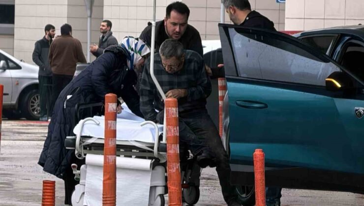 Çatıdan düşen adam yaralandı