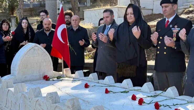 Çetinkaya, ölümünün 77’nci yıl dönümünde yad edildi
