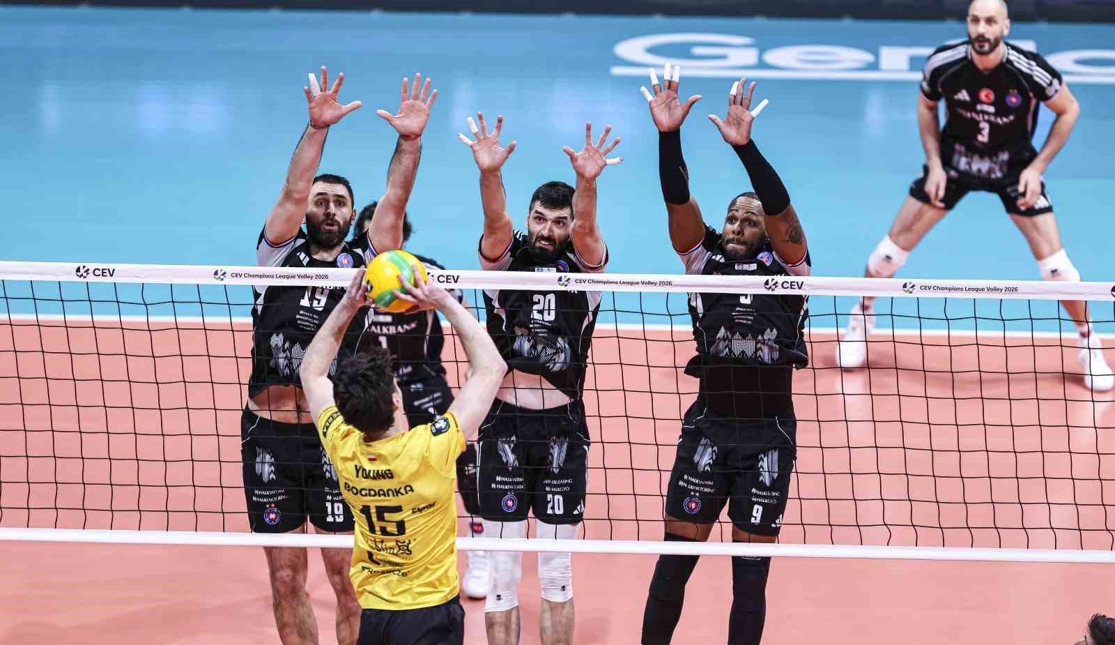 CEV Şampiyonlar Ligi: Halkbank: 2 – Bogdanka LUK Lublin: 3