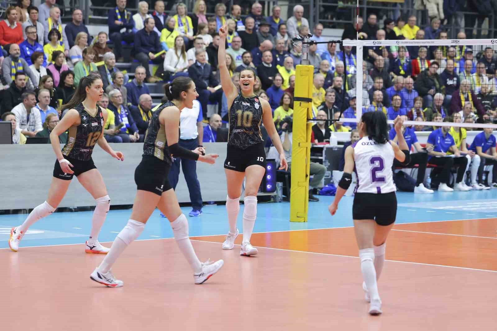 CEV Zeren Group Şampiyonlar Ligi: SSC Palmberg Schwerin: 1 – Zeren SK: 3
