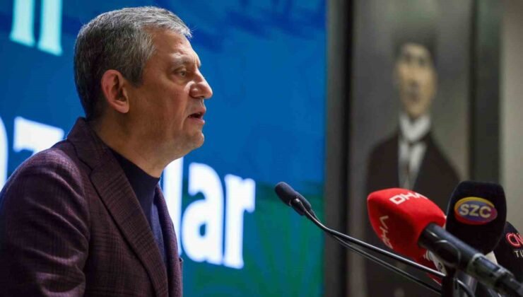 CHP Genel Başkanı Özel: “Filistin için verilen mücadeleye hem diplomatik desteği hem de insani desteği vermiş olan bir ülkeyiz”