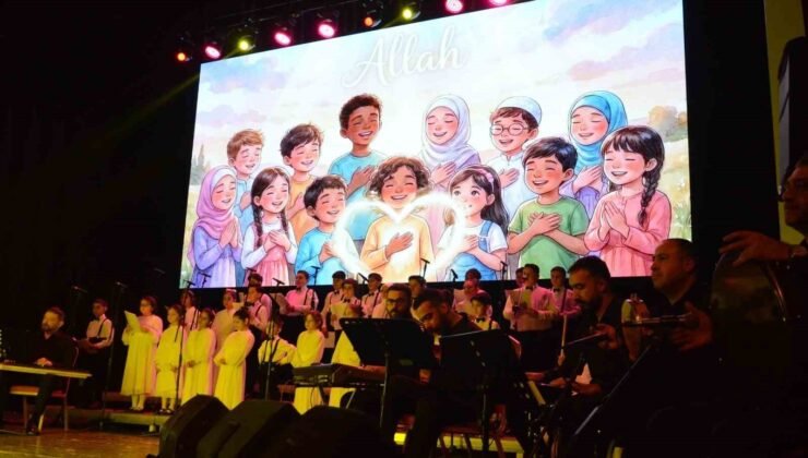 Çocuk Korosu’nun “Kutlu Nağmeler” konseri büyük beğeni topladı