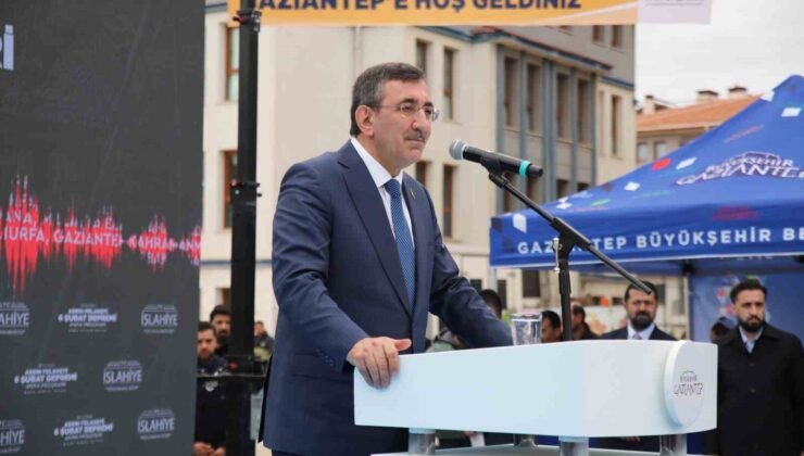 Cumhurbaşkanı Yardımcısı Yılmaz: “Merkezi bütçeden deprem harcamalarına yaklaşık 90 milyar dolarlık kaynak ayırdık”