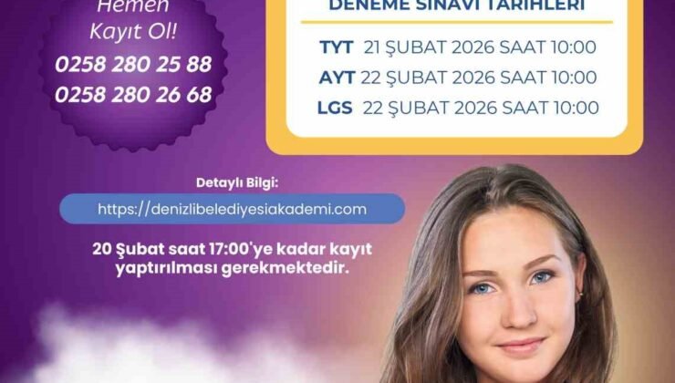 Denizli gençlere dijital eğitim desteği