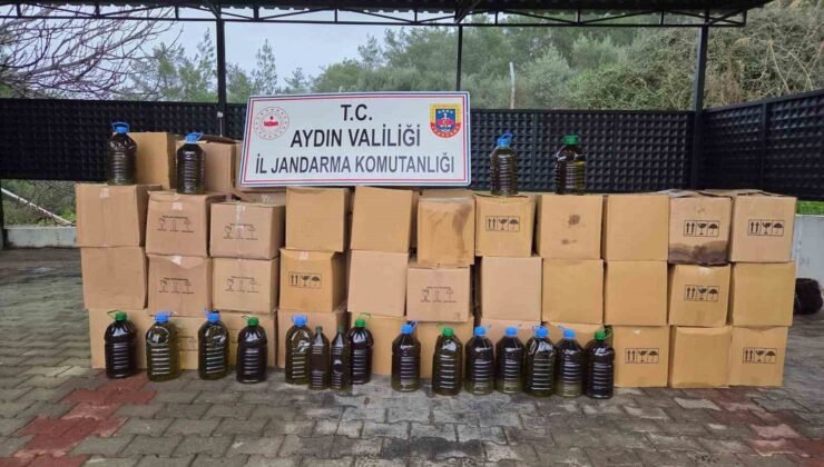Didim’de tağşiş zeytinyağı operasyonu: “2 bin 932 litre zeytinyağı ele geçirildi”