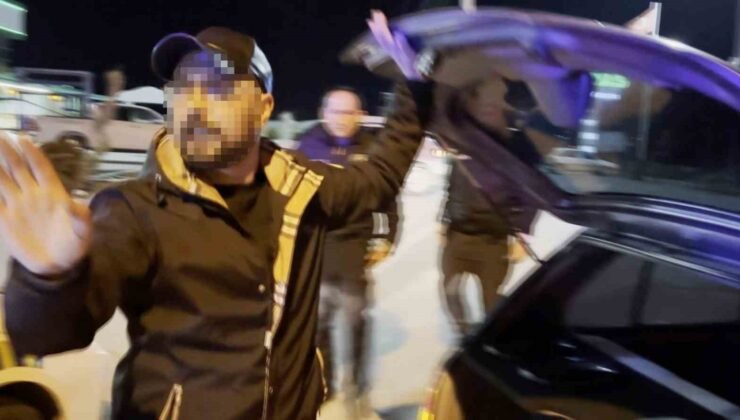 Direksiyon başında alkollü yakalandı, polise “Problemli olan sizsiniz” dedi