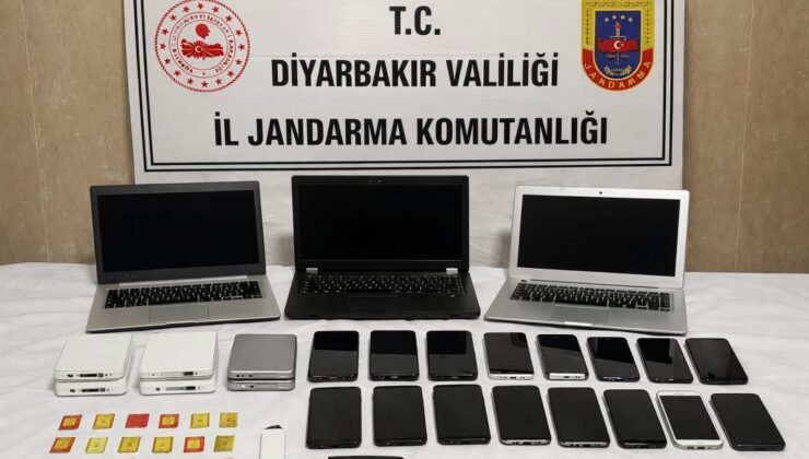 Diyarbakır’da dolandırıcılık ve yasa dışı bahis operasyonunda 5 şahsı tutuklandı