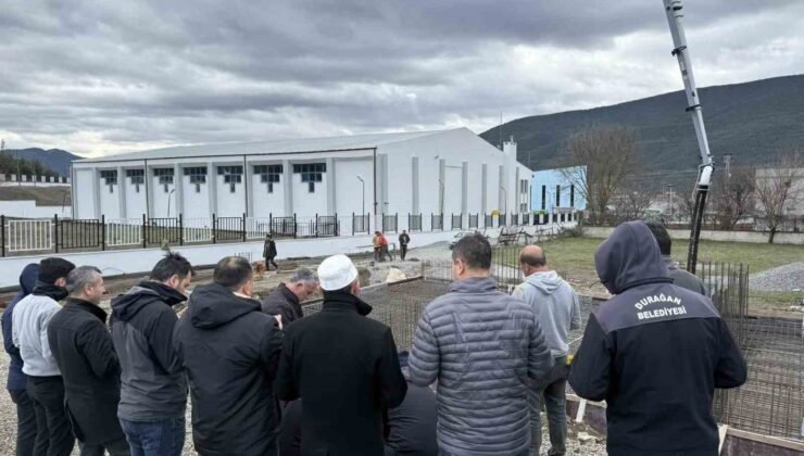 Durağan’da 12 dairelik sosyal konut projesinde ilk adım atıldı