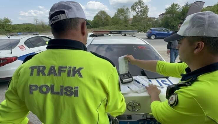 Düzce’de denetimlerde 228 araç trafikten men edildi