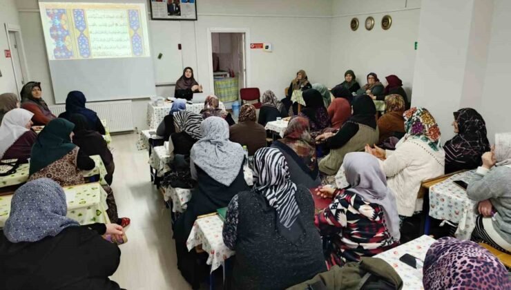 Düzce’de kadınlara özel sohbet