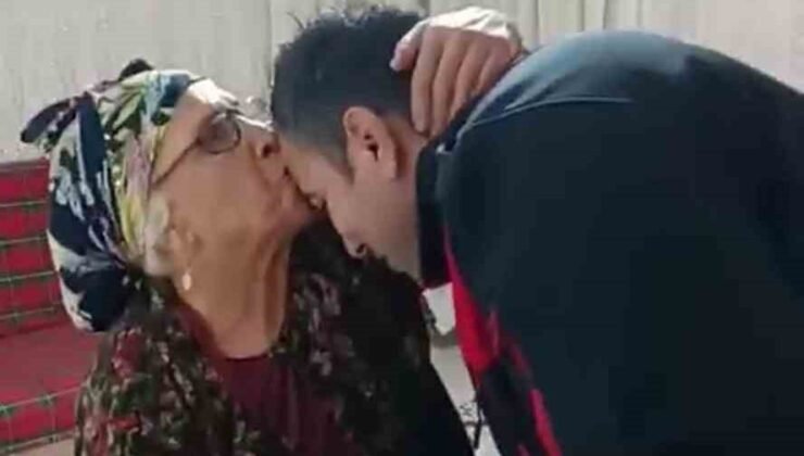 ’Benim size borcum ne’ sorusuna ’sen bize dua et yeter’ yanıtını alınca itfaiyeciyi alnından öptü