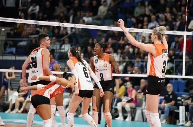 Eczacıbaşı Dynavit, Şampiyonlar Ligi’nde çeyrek finalde