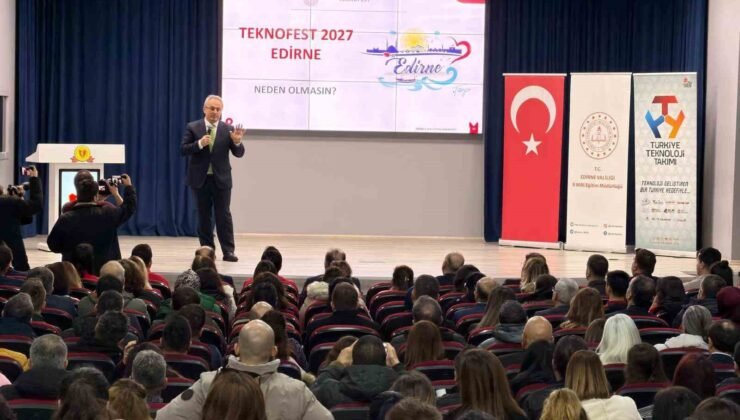 Edirne’de ‘TEKNOFEST’ tanıtım programı düzenlendi