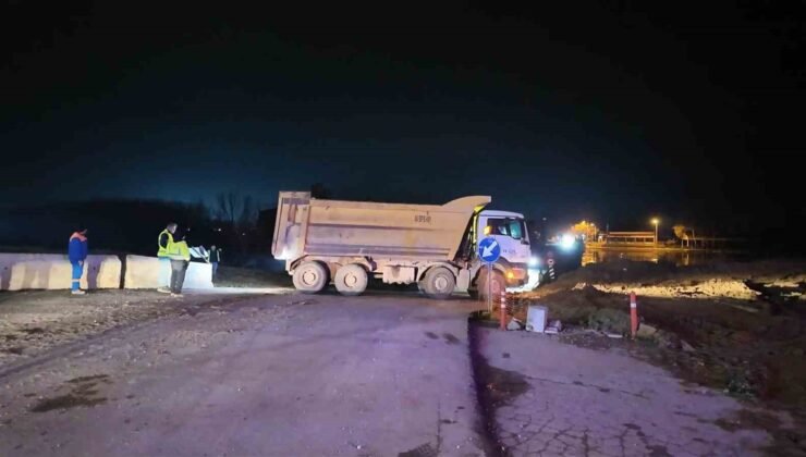 Edirne’de nehirlerde taşkın riski: Tunca ve Meriç Köprüsü ulaşıma kapatıldı