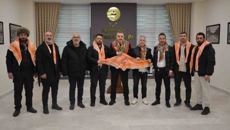 Edremit Yörükleri Derneği’nden Kaykamam Odabaş ’a ziyaret