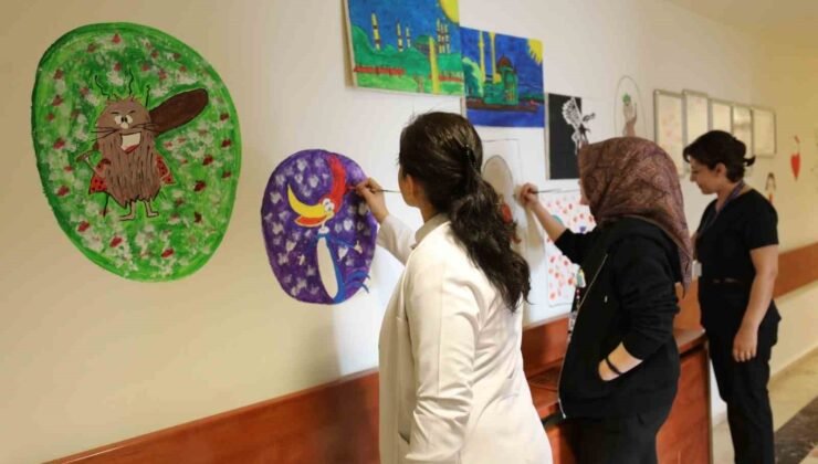 Elazığ’da çocuk endoskopi bölümü daha renkli ve çocuk dostu hale getirildi